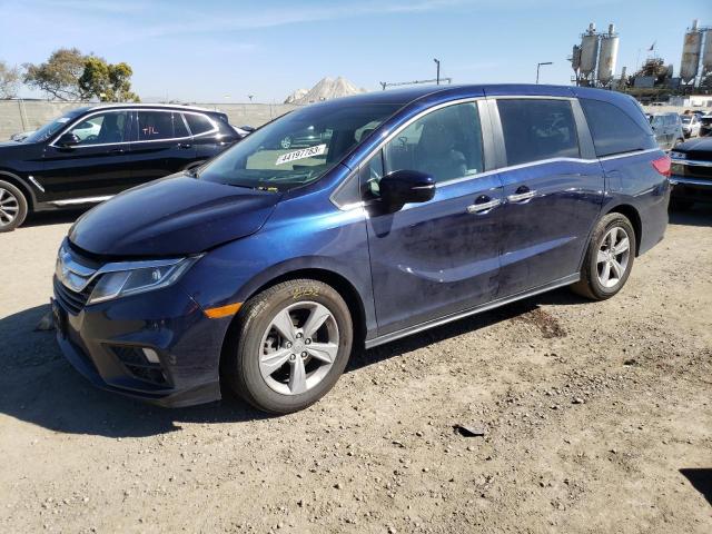 Photo 1 from auction – 2019 HONDA ODYSSEY EX with VIN 5FNRL6H73KB018922