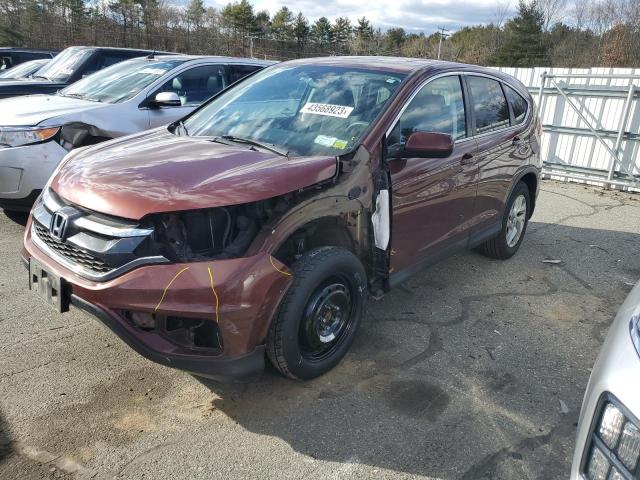 HONDA CR-V EX 2015 with VIN 5J6RM4H5XFL100773 - Photo from auction