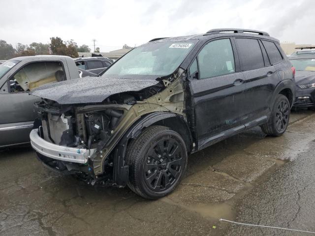 HONDA PASSPORT E 2022 with VIN 5FNYF8H0XNB012380 - Photo from auction