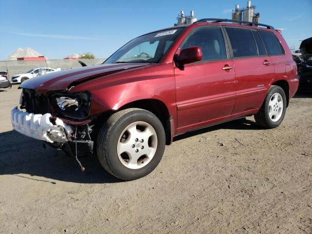 TOYOTA HIGHLANDER 2007 with VIN JTEDP21A170142668 - Photo from auction