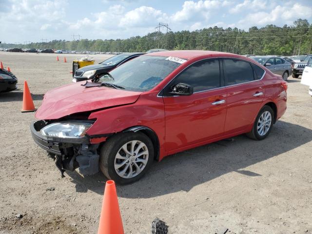 NISSAN SENTRA S 2018 with VIN 3N1AB7AP1JL617918 - Photo from auction