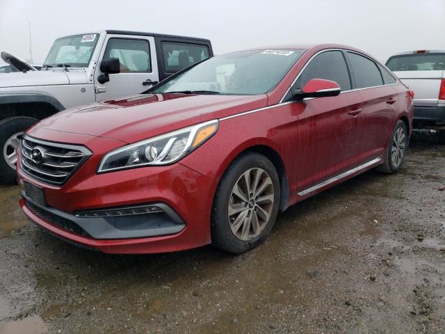 Photo 1 from auction – 2016 HYUNDAI SONATA SPO with VIN 5NPE34AF2GH352470