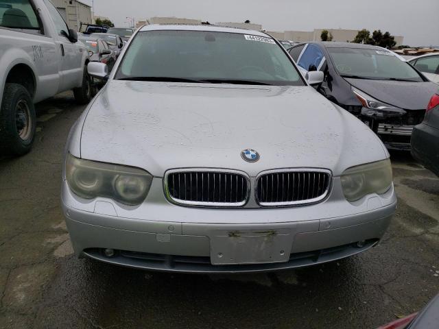 Photo 5 from auction – 2002 BMW 745 I with VIN WBAGL63452DP55161