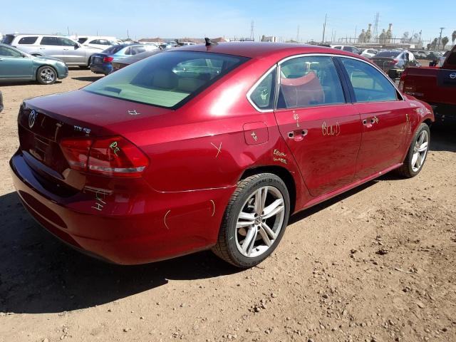 Photo 3 from auction – 2015 VOLKSWAGEN PASSAT SE with VIN 1VWBV7A39FC046975