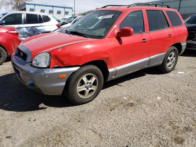 Photo 1 from auction – 2004 HYUNDAI SANTA FE G with VIN KM8SC13E94U653370