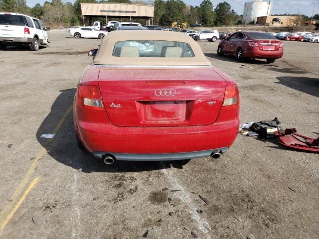 Photo 6 from auction – 2006 AUDI A4 1.8 CAB with VIN WAUAC48H46K011137