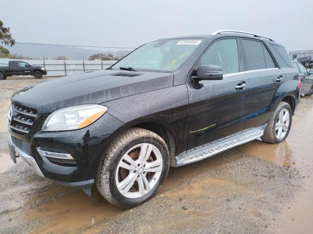 MERCEDES-BENZ ML 350 2015 with VIN 4JGDA5JB7FA516236 - Photo from auction