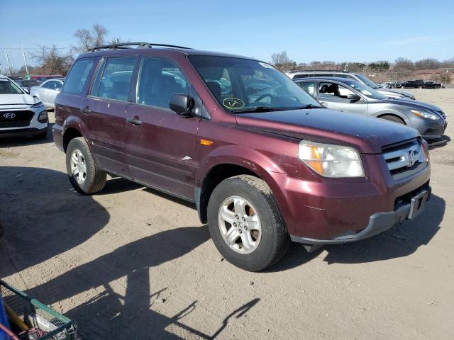 Photo 4 from auction – 2007 HONDA PILOT LX with VIN 5FNYF181X7B007683
