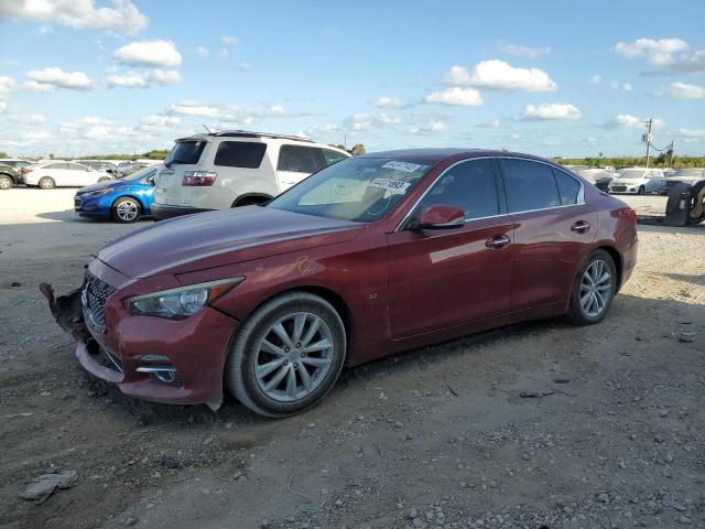INFINITI Q50 BASE 2014 with VIN JN1BV7AP9EM688226 - Photo from auction