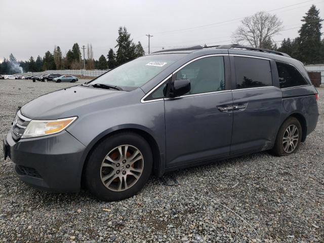 HONDA ODYSSEY EX 2011 with VIN 5FNRL5H62BB042467 - Photo from auction