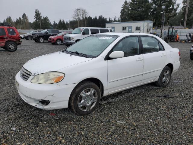 Photo 1 from auction – 2003 TOYOTA COROLLA CE with VIN 1NXBR38E23Z065697