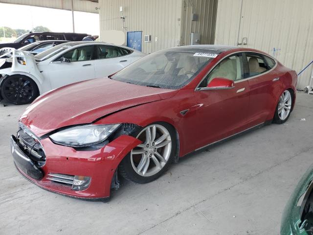 TESLA MODEL S 85 2015 with VIN 5YJSA1H17FF092629 - Photo from auction