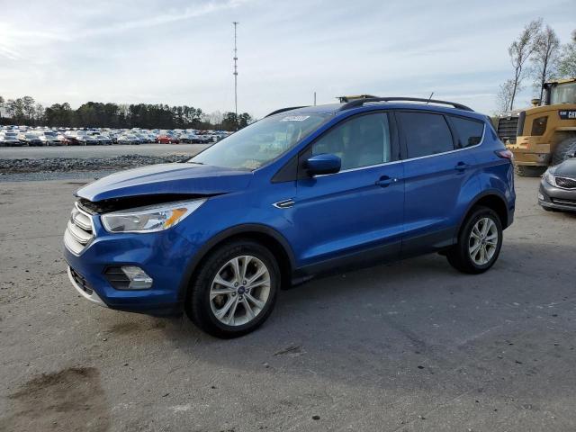 FORD ESCAPE SE 2018 with VIN 1FMCU0GD5JUB35779 - Photo from auction