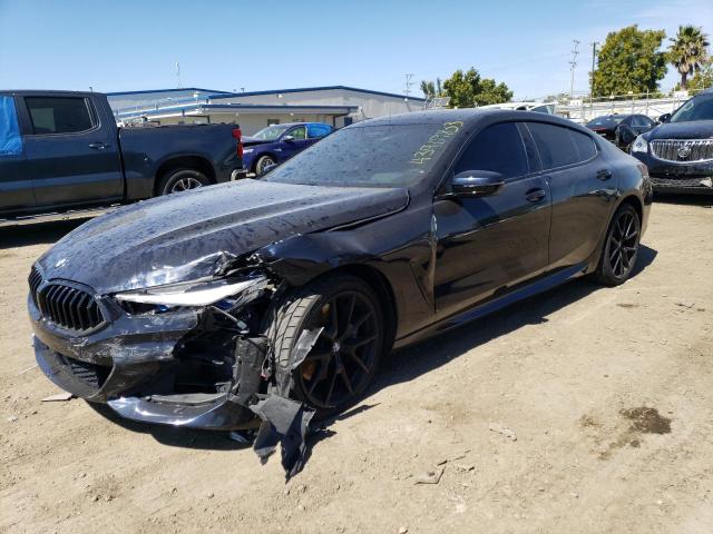BMW 840I 2021 with VIN WBAGV2C00MCF48849 - Photo from auction