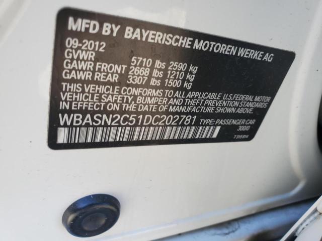 Photo 10 from auction – 2013 BMW 535 IGT with VIN WBASN2C51DC202781
