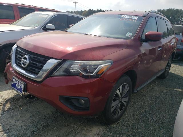 NISSAN PATHFINDER 2017 with VIN 5N1DR2MN6HC695941 - Photo from auction