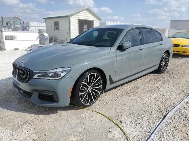 BMW 750 I 2018 with VIN WBA7F0C50JGM23901 - Photo from auction