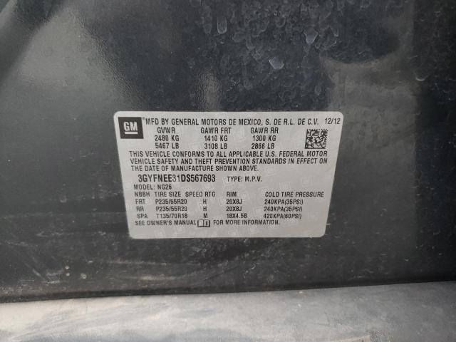 Photo 14 from auction – 2013 CADILLAC SRX PREMIU with VIN 3GYFNEE31DS567693