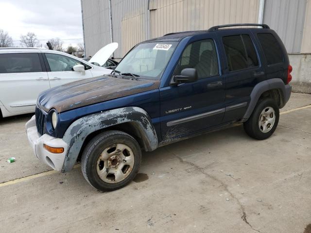 JEEP LIBERTY SP 2002 with VIN 1J4GK48K32W131178 - Photo from auction