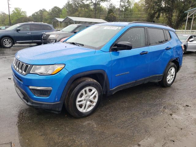 JEEP COMPASS SP 2018 with VIN 3C4NJCAB9JT125099 - Photo from auction