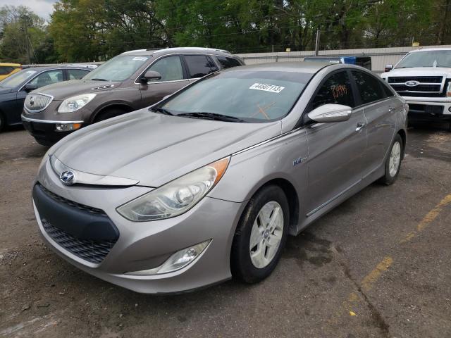 HYUNDAI SONATA HYB 2012 with VIN KMHEC4A49CA042019 - Photo from auction