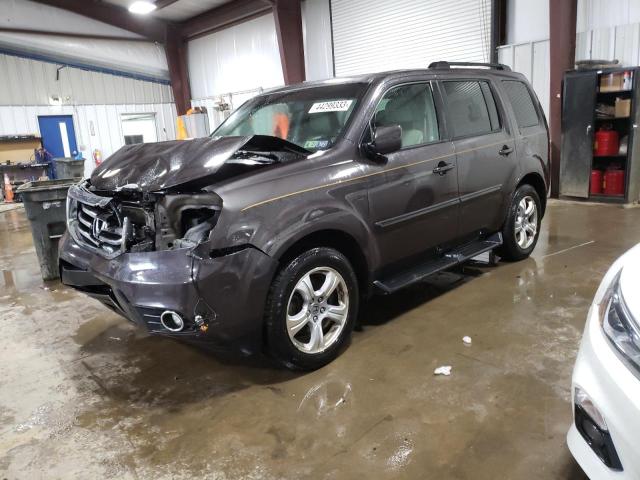 HONDA PILOT EXL 2012 with VIN 5FNYF4H68CB010086 - Photo from auction