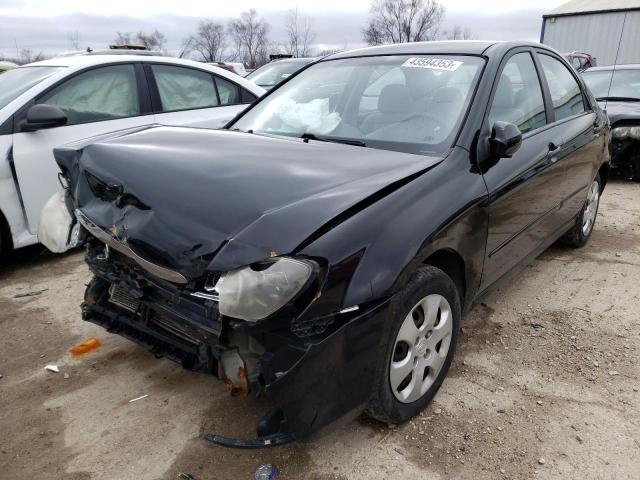 KIA SPECTRA EX 2008 with VIN KNAFE121485565578 - Photo from auction