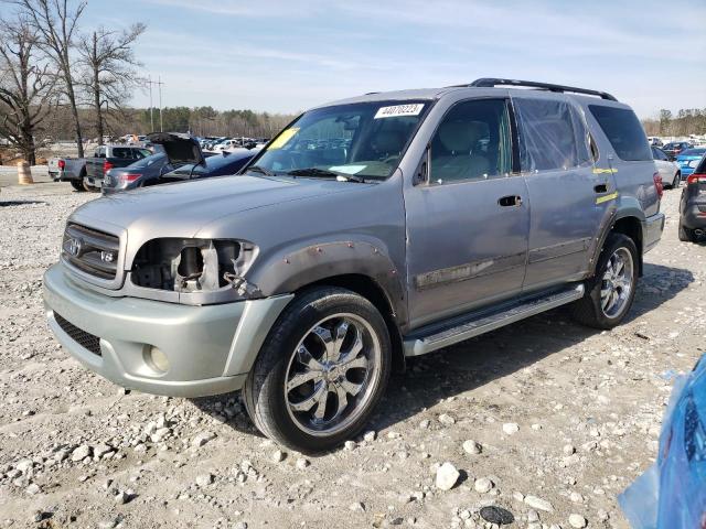 TOYOTA SEQUOIA SR 2002 with VIN 5TDZT34A42S092684 - Photo from auction