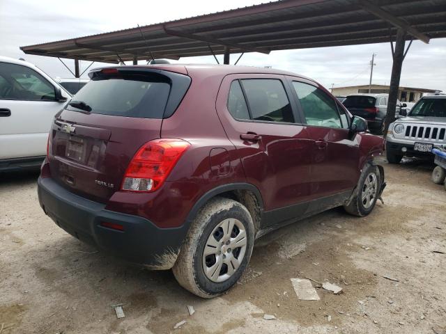 Photo 3 from auction – 2016 CHEVROLET TRAX LS with VIN 3GNCJKSB0GL212115