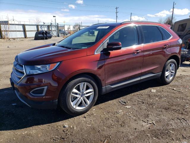 FORD EDGE SEL 2015 with VIN 2FMTK4J98FBB21096 - Photo from auction