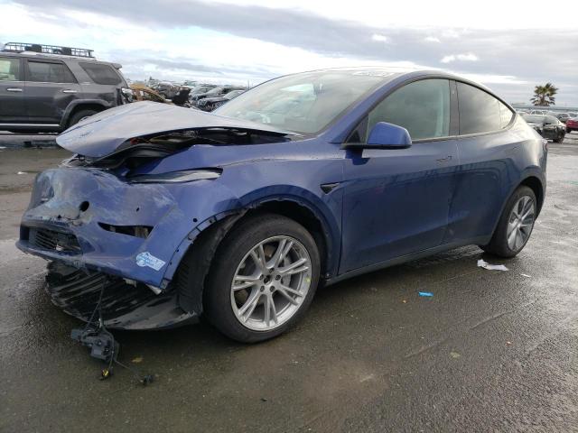 TESLA MODEL Y 2020 with VIN 5YJYGDEE0LF054057 - Photo from auction