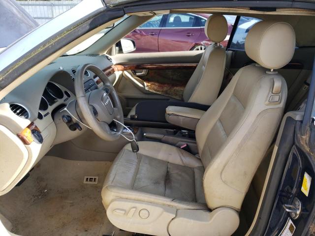 Photo 7 from auction – 2007 AUDI A4 2.0T CA with VIN WAUAF48H37K030724