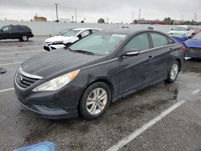 HYUNDAI SONATA GLS 2014 with VIN 5NPEB4AC2EH822163 - Photo from auction