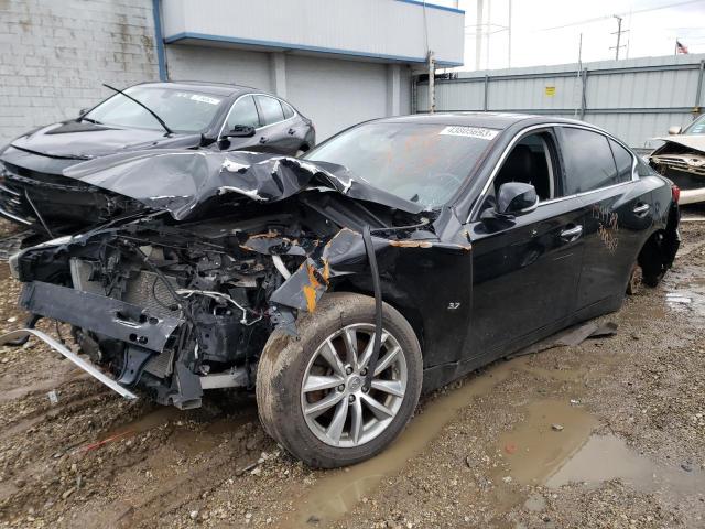 INFINITI Q50 BASE 2015 with VIN JN1BV7AP8FM334568 - Photo from auction