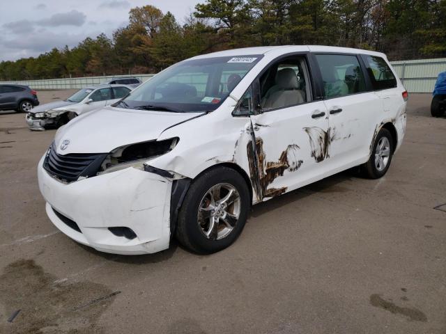 TOYOTA SIENNA 2012 with VIN 5TDZK3DC1CS260819 - Photo from auction