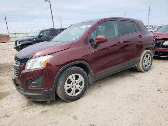 CHEVROLET TRAX LS 2016 with VIN 3GNCJKSB0GL212115 - Photo from auction