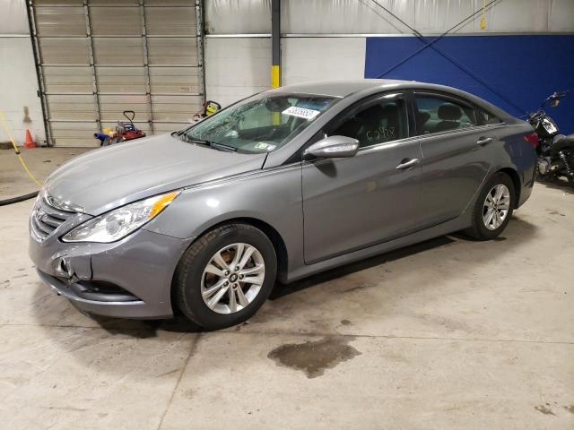 HYUNDAI SONATA GLS 2014 with VIN 5NPEB4AC8EH863834 - Photo from auction