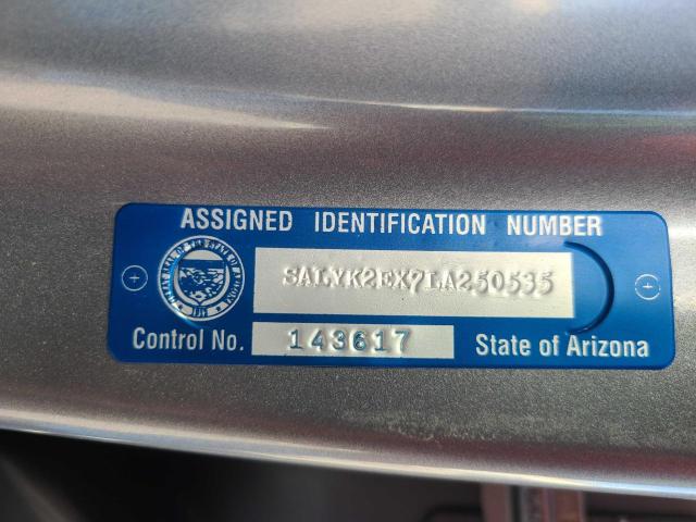 Photo 10 from auction – 2020 LAND ROVER RANGE ROVE with VIN SALYK2EX7LA250535