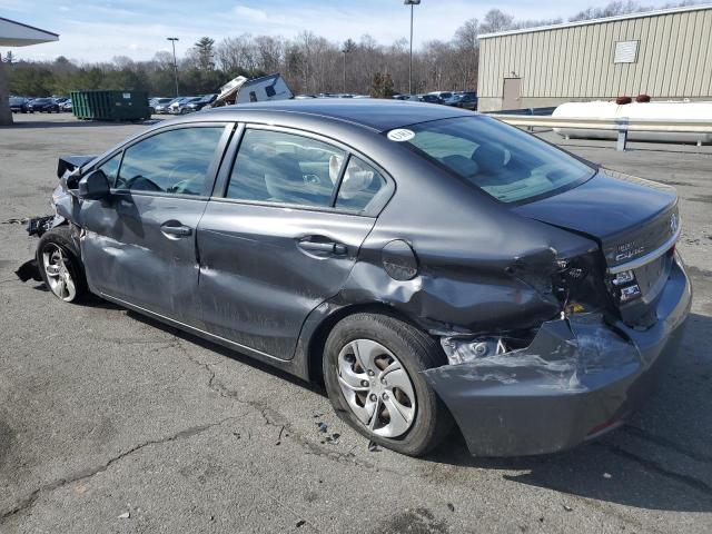 Photo 2 from auction – 2013 HONDA CIVIC LX with VIN 2HGFB2F55DH571618