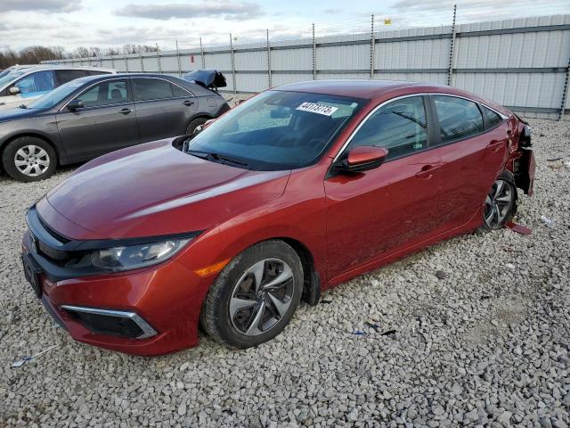 HONDA CIVIC LX 2020 with VIN 19XFC2F60LE001816 - Photo from auction