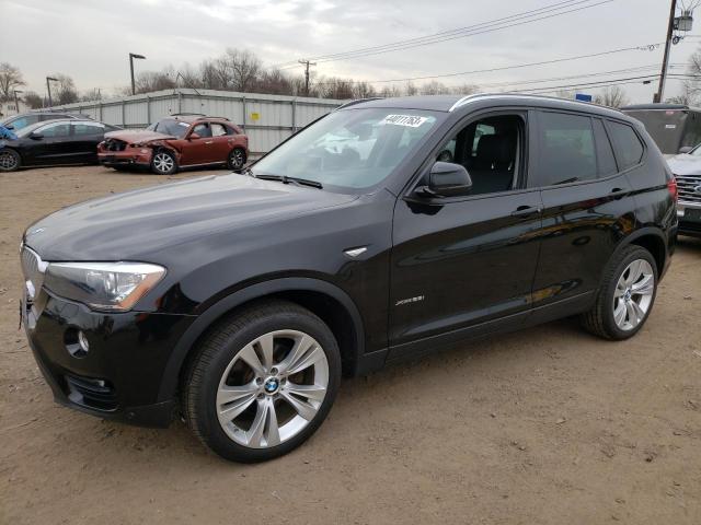 BMW X3 XDRIVE2 2016 with VIN 5UXWX9C50G0D77795 - Photo from auction