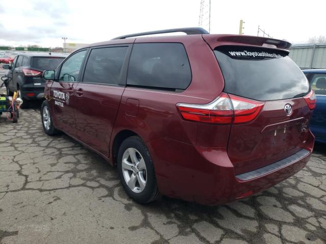 Photo 2 from auction – 2016 TOYOTA SIENNA LE with VIN 5TDKK3DC4GS743728