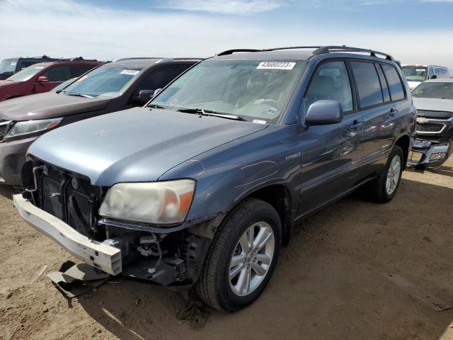 TOYOTA HIGHLANDER 2006 with VIN JTEEW21A460025043 - Photo from auction