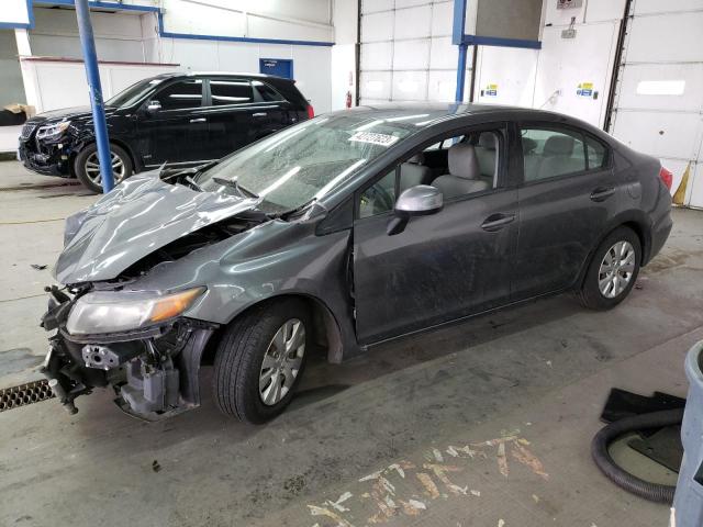 HONDA CIVIC LX 2012 with VIN 2HGFB2F58CH306416 - Photo from auction