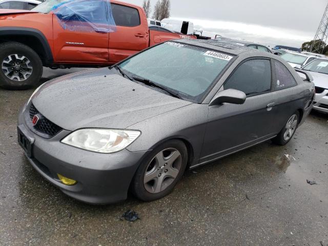 HONDA CIVIC EX 2005 with VIN 1HGEM21055L024323 - Photo from auction