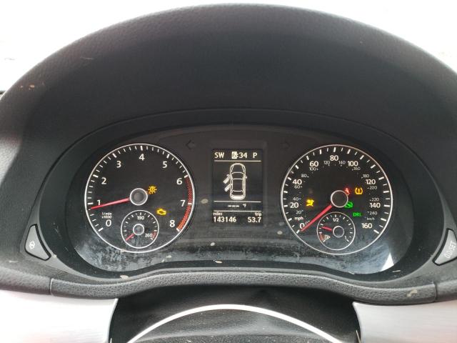 Photo 9 from auction – 2012 VOLKSWAGEN PASSAT SE with VIN 1VWBH7A38CC032133