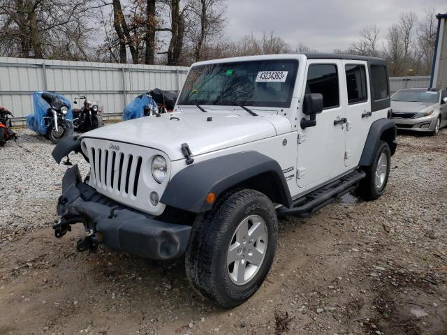 JEEP WRANGLER U 2018 with VIN 1C4BJWDG6JL810734 - Photo from auction