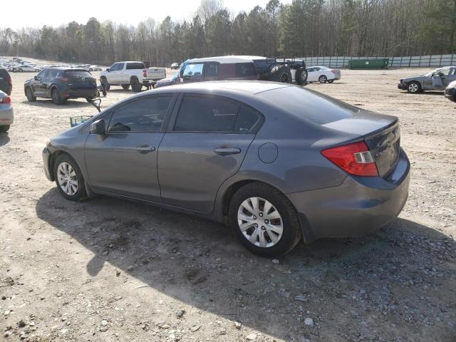 Photo 2 from auction – 2012 HONDA CIVIC EXL with VIN 2HGFB2F90CH319843