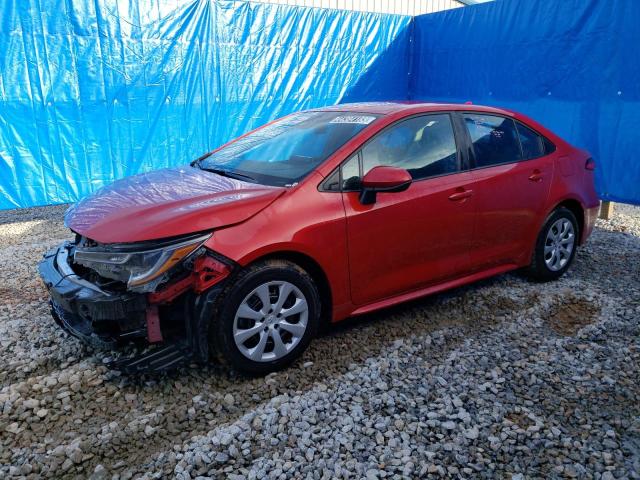 TOYOTA COROLLA LE 2021 with VIN 5YFEPMAE2MP248054 - Photo from auction