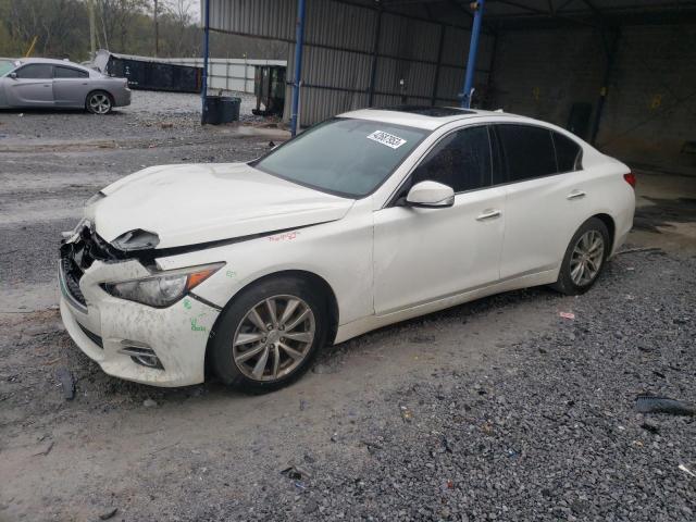 INFINITI Q50 BASE 2015 with VIN JN1BV7AP8FM358739 - Photo from auction